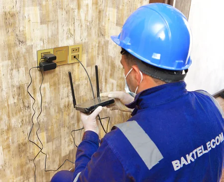 “Baktelecom” Binə qəsəbəsində optik şəbəkəsini istifadəyə verib  