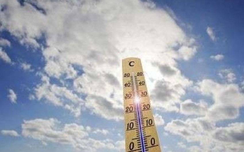 Azərbaycanda avqust ayına olan hava proqnozu açıqlanıb
