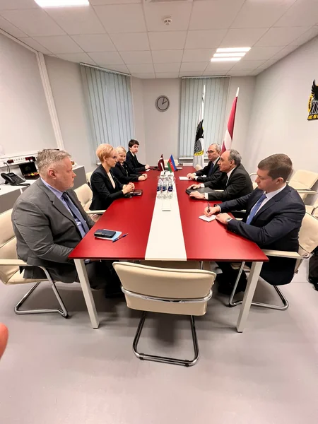 Azərbaycan və Latviya Baş prokurorlarının görüşü olub