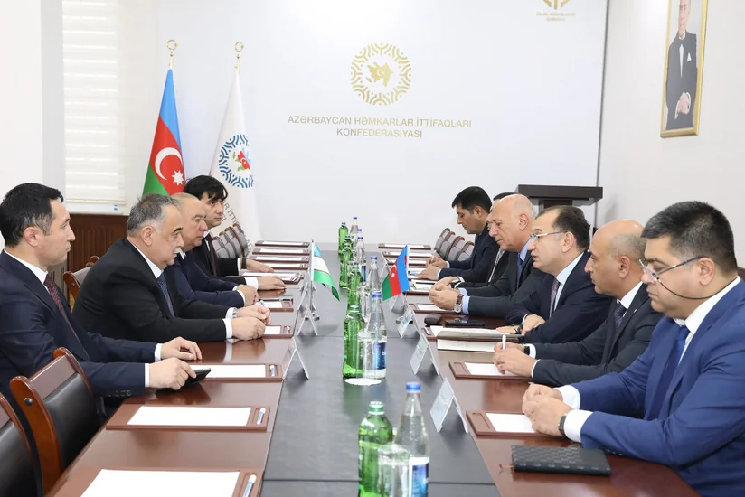 AHİK-də Özbəkistan Həmkarlar İttifaqları Federasiyasının nümayəndələri ilə görüş olub