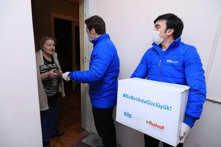 “Regional İnkişaf” İctimai Birliyi və “Rahat” supermarket birgə sosial aksiya keçirib