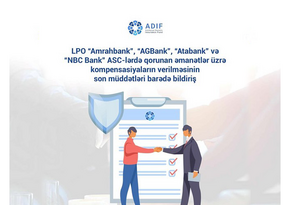 Azərbaycanda 4 bağlanmış bankın əmanətçilərinin pullarını alması müddəti başa çatır