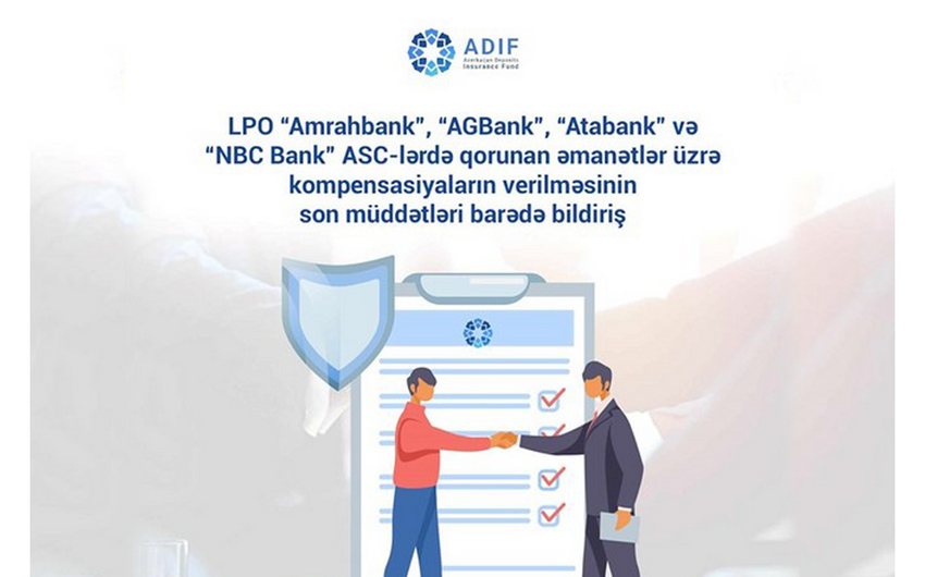 Azərbaycanda 4 bağlanmış bankın əmanətçilərinin pullarını alması müddəti başa çatır