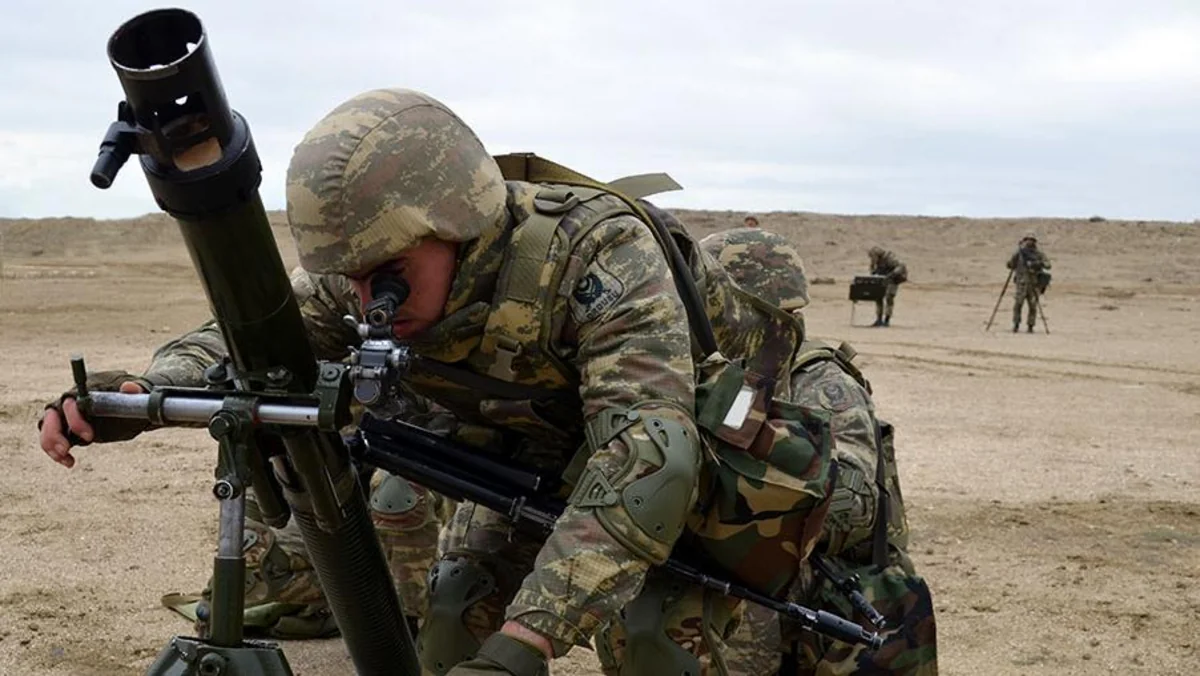 Минобороны Азербайджана представило еженедельный обзор