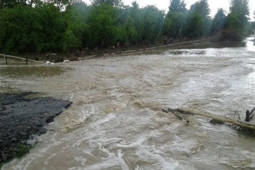 Talaçay və Damarçın çayından sel keçir