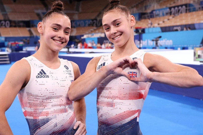 Gadirova twins claim six medals at British Championships