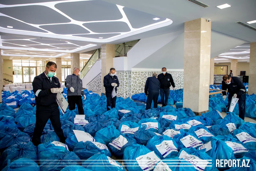 Azerikimya PU provides food aid to over 4,000 low-income families - VIDEO