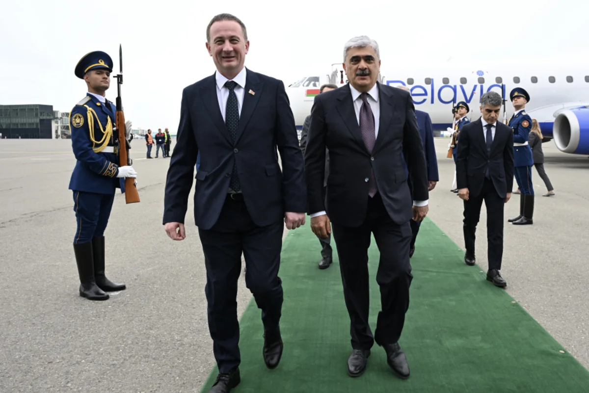 Belarusian prime minister arrives in Azerbaijan