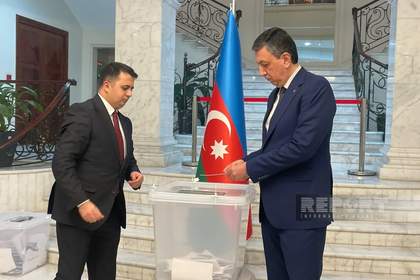 Azərbaycanın Gürcüstandakı diplomatik nümayəndəliklərində səsvermə yekunlaşıb
