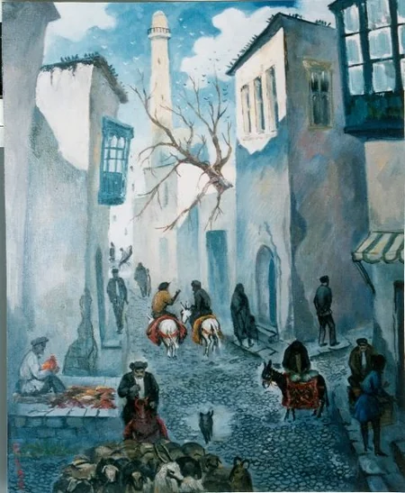 Azərbaycanın xalq rəssamı Elbəy Rzaquliyevin xatirəsi yad edilib