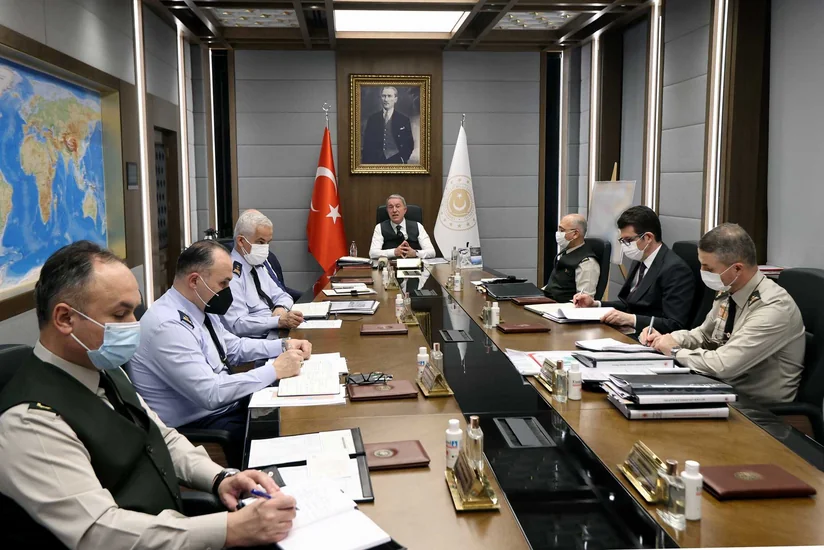 Türkiyənin hərbi rəhbərliyi Ukraynadakı vəziyyəti müzakirə edib