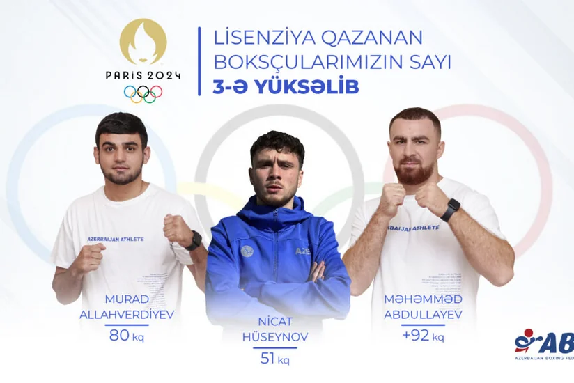Azərbaycanın boks millisi Paris-2024-ə ən çox lisenziya qazanan ölkələrin siyahısında yer alıb