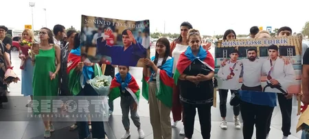 Sloveniyada möhtəşəm nəticə əldə edən Azərbaycan cüdoçuları Vətənə qayıdıblar