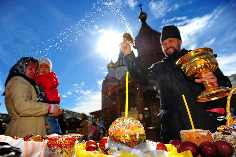 Христиане отмечают Пасху