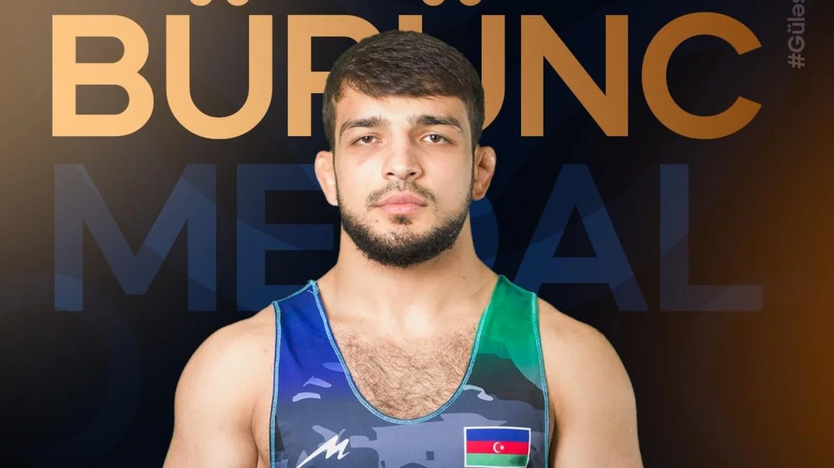 Azərbaycanın yunan-Roma güləşçisi Avropa çempionatının bürünc medalını qazanıb