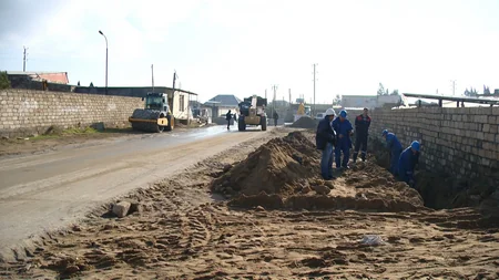 ​В Нардаране ремонтируют улицы