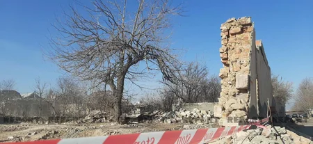 Gəncədə raket hücumu nəticəsində dağılan evlərin inşasına başlanıldı