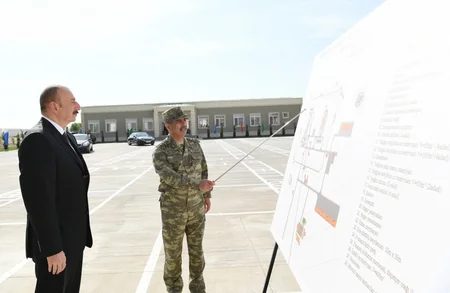 Ali Baş Komandan Raket Qoşunlarının “N” saylı hərbi hissəsinin açılışında iştirak edib - YENİLƏNİB
