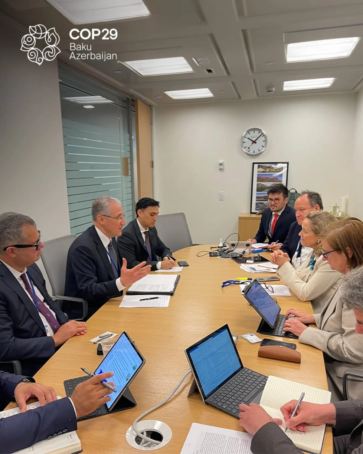 President-Designate of COP29 meets with President of EIB