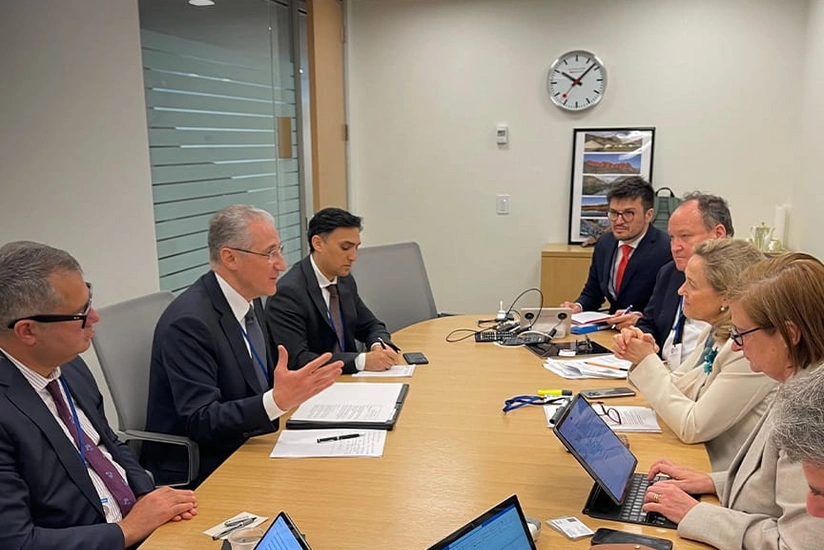 President-Designate of COP29 meets with President of EIB