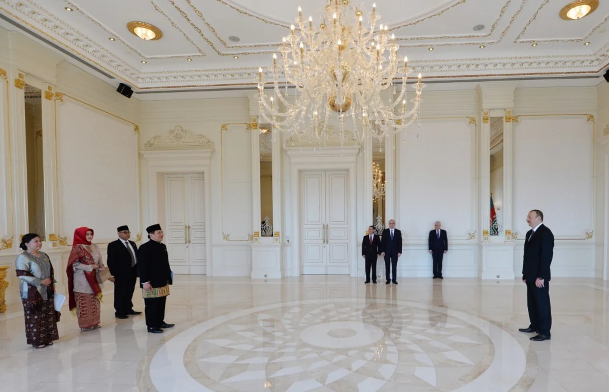 President Ilham Aliyev received credentials of incoming Indonesian Ambassador