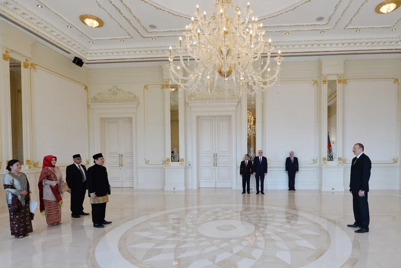 President Ilham Aliyev received credentials of incoming Indonesian Ambassador