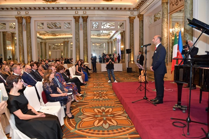 Romada Azərbaycan-İtaliya diplomatik münasibətlərinin 30 illiyi qeyd edilib