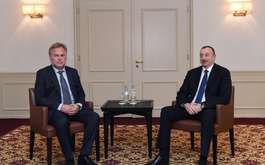 Prezident İlham Əliyev “Kaspersky Lab” şirkətinin sahibi və icraçı direktoru ilə görüşüb