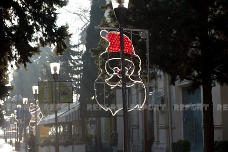 Bakı yeni ilin ilk günündə