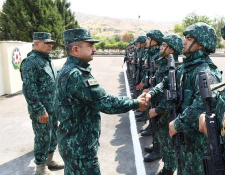 Ermənistanla sərhəddə daha bir hərbi hissə fəaliyyətə başlayıb