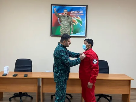 DSX ANAMA əməkdaşlarına medallar təqdim edib