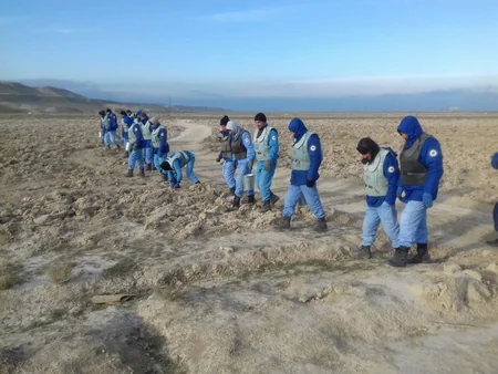 Xızıda 151 ədəd partlamamış hərbi sursat aşkarlanıb