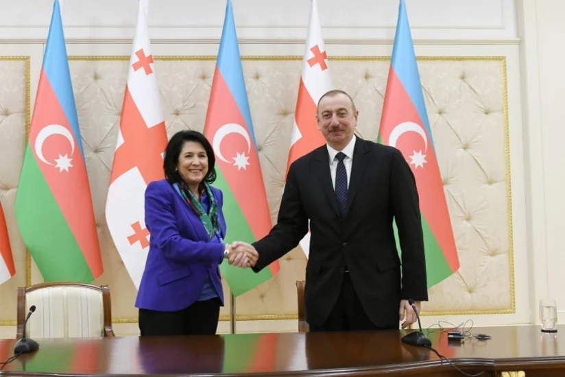 Salome Zurabişvili Azərbaycan Prezidentini Batumi konfransına dəvət edib