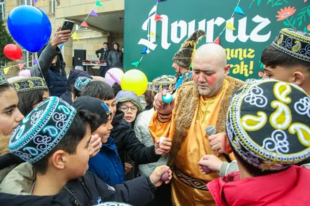 İDEA İctimai Birliyinin təşəbbüsü ilə Xızı rayonunda uşaqlar üçün Novruz şənliyi keçirilib