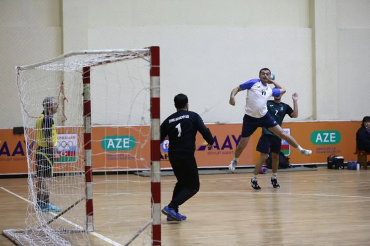 Həndbol üzrə Azərbaycan çempionatında növbəti oyunlar keçirilib
