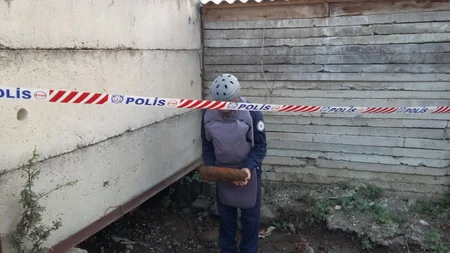 Goranboyda su arxının kənarında top mərmisi aşkar olunub