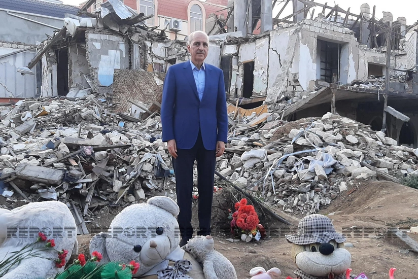 AKP Sədrinin müavini: Ermənilərin Gəncəni raket atəşinə tutması alçaqlıqdır