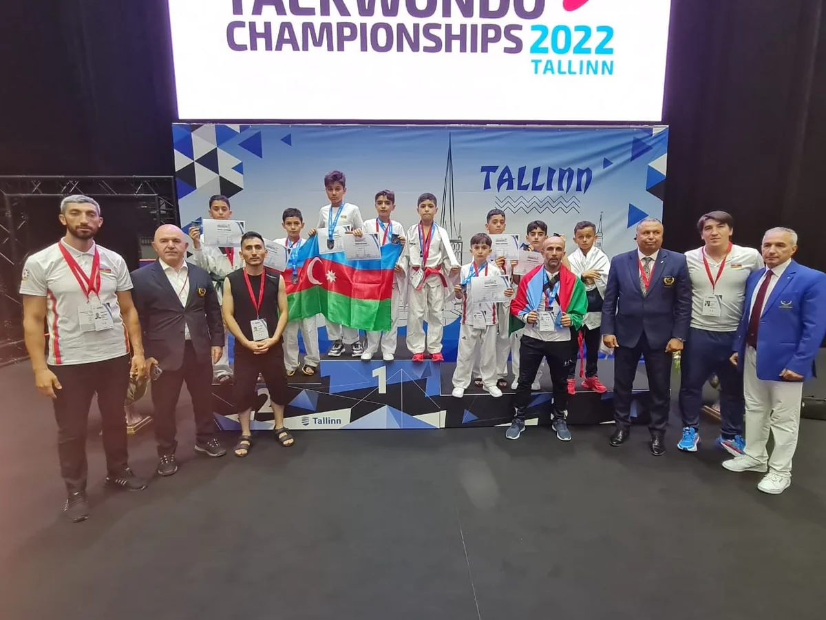 Avropa çempionatı: Azərbaycan taekvondoçuları ilk gündə 9 medal qazanıb