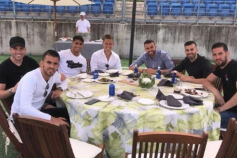 Зинедин Зидан пригласил семьи игроков Реал Мадрида на барбекю