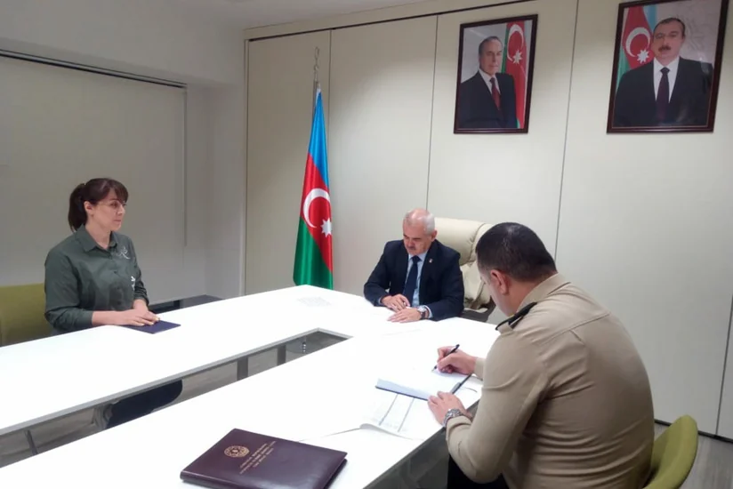 Arzu Rəhimov Qaxda vətəndaşları qəbul edib