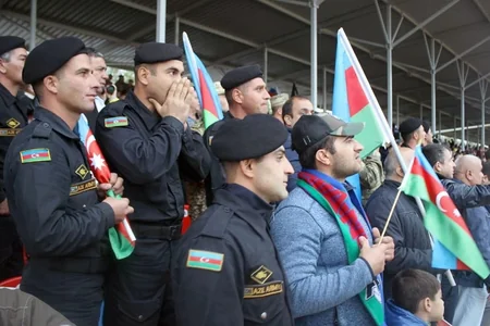 Министр обороны Азербайджана принял участие в церемонии закрытия Армейских международных игр-2019 - ФОТО