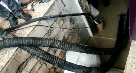 Naxçıvanda yaşayış evini su basıb