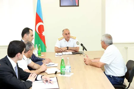 DGK sədri Biləsuvarda vətəndaşları qəbul edib