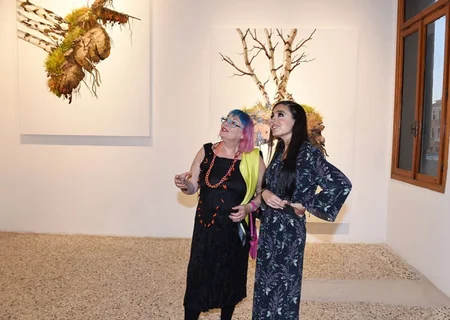 ​Leyla Əliyeva 56-cı “Venesiya Biennalesi” çərçivəsində Azərbaycan pavilyonunda iki sərginin açılışında iştirak edib