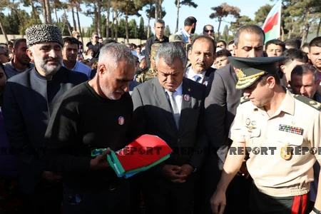 Şəhid Nicat Qarazadə 2-ci Fəxri xiyabanda dəfn olunub