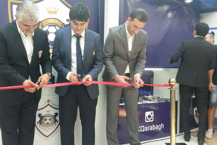Qarabağ futbol klubunun ilk fan-şopu açılıb