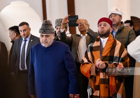 Collective prayer held in Aghdam's Juma Mosque after 31 years