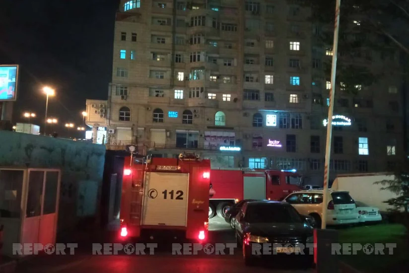 В Баку произошел пожар