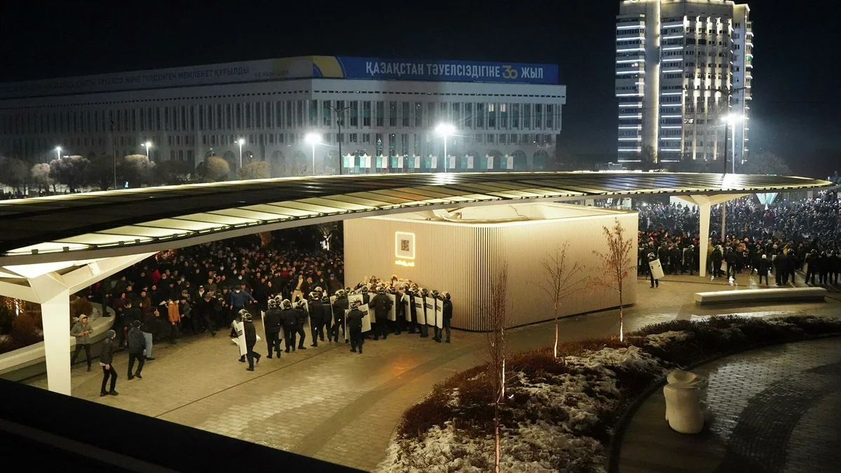 МВД Казахстана опровергло cообщения о вводе войск в Мангистаускую область