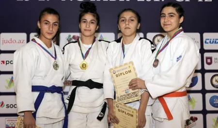 Yeniyetmə cüdoçuların Azərbaycan birinciliyinin ilk gününə yekun vurulub